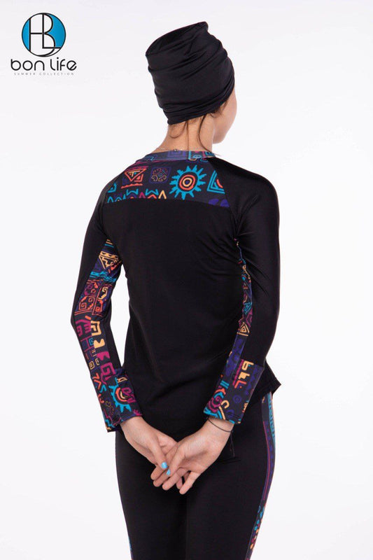 Bon Life Teen Burkini - Code: 1502 | بوركيني بناتي سن محير - بون لايف كود 1502