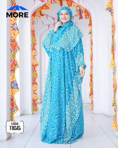 إسدال فراشة صلاة حريمي واسع – كود 1166