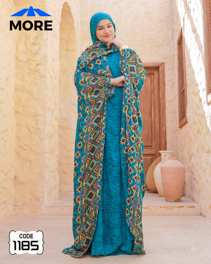 إسدال فراشة صلاة حريمي واسع – كود 1185