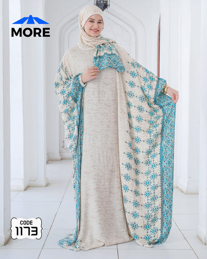 إسدال فراشة صلاة حريمي واسع – كود 1173