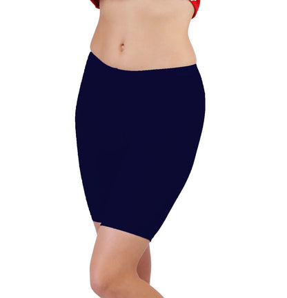 شورت قطن حريمي أسود مريح - Pourelle موديل 261