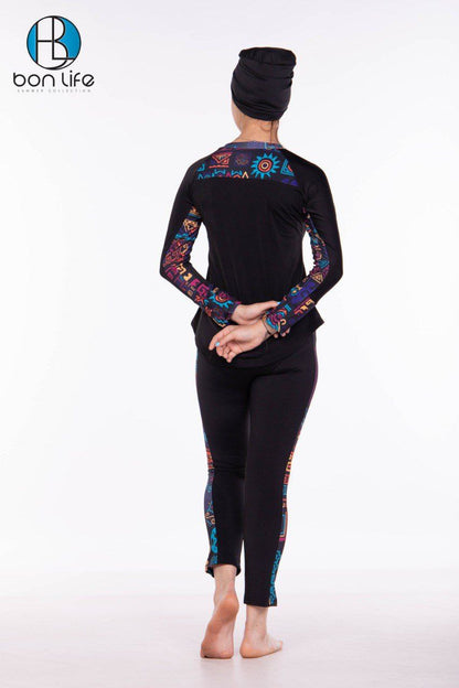 Bon Life Teen Burkini - Code: 1502 | بوركيني بناتي سن محير - بون لايف كود 1502